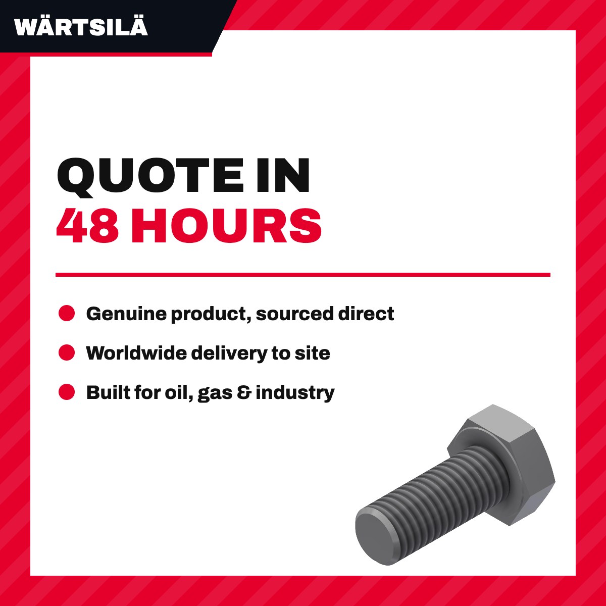 Wärtsilä – Bolt, Hexagon