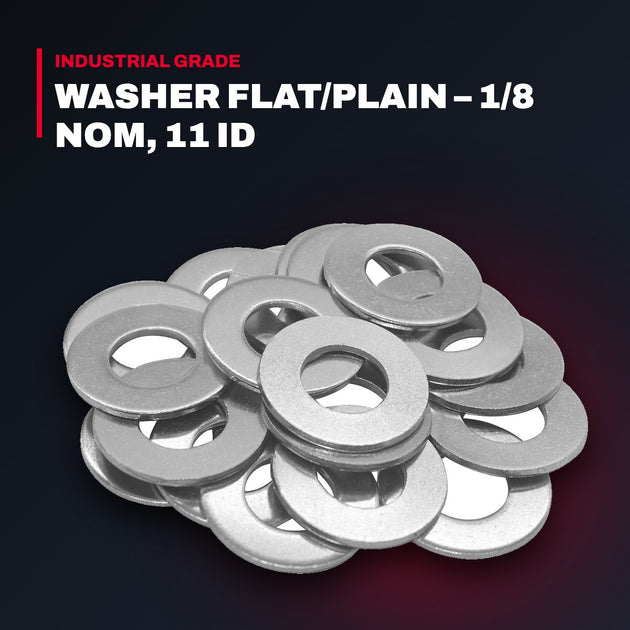 Wärtsilä – Flat/Plain Washer, 1/8 Nom, 11 ID