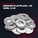 Wärtsilä – Flat/Plain Washer, 1/8 Nom, 11 ID