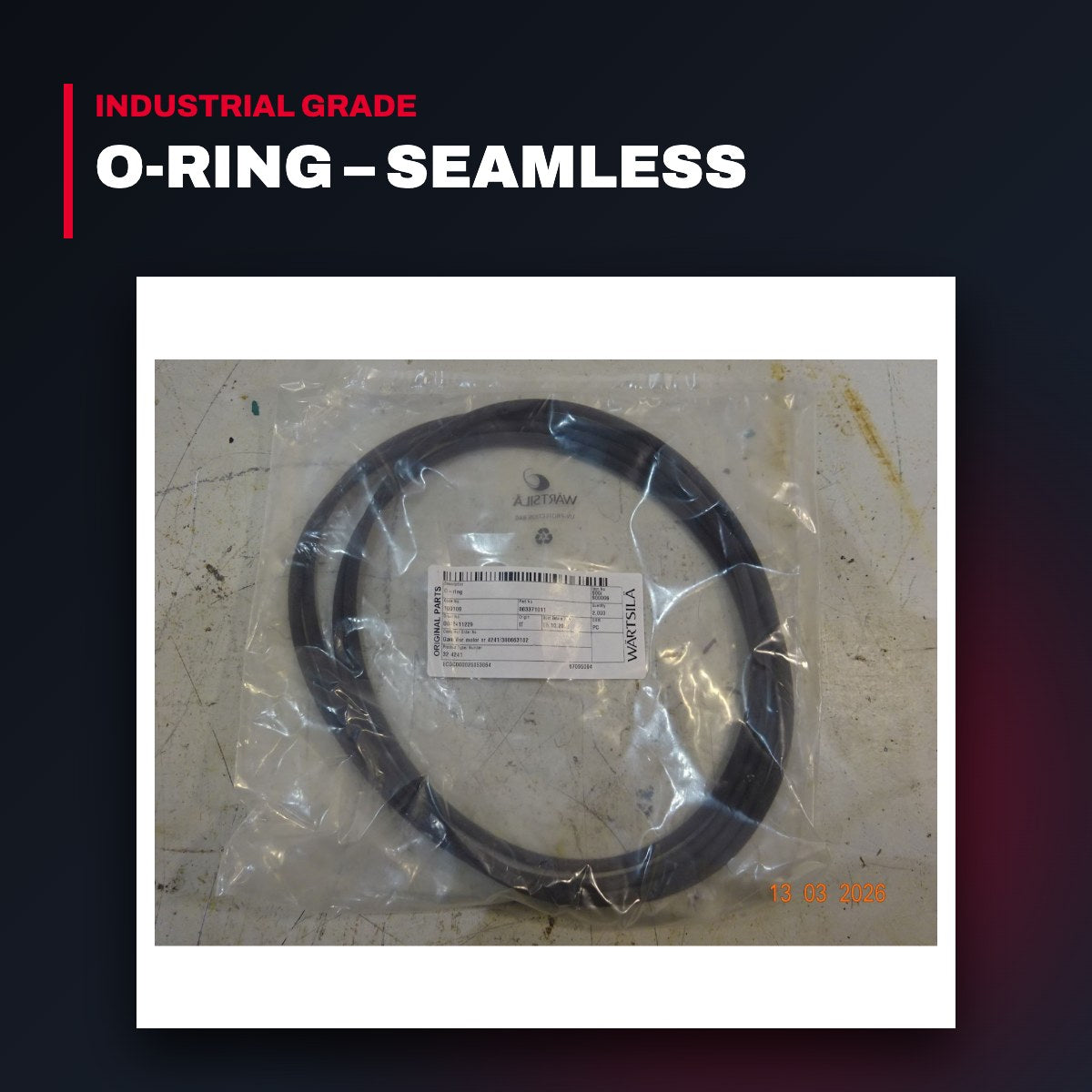 Wärtsilä – O-Ring, Seamless