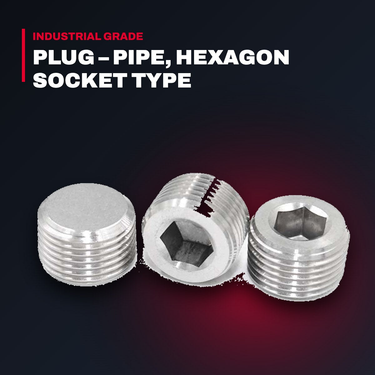 Wärtsilä – Plug, Pipe, Hexagon Socket
