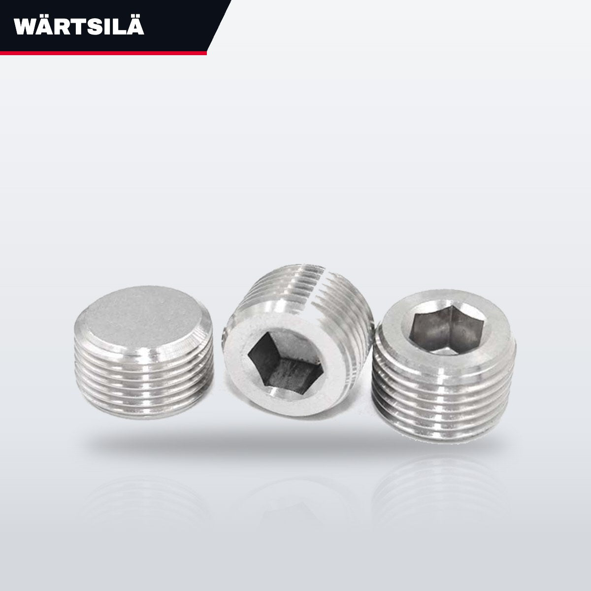 Wärtsilä – Plug, Pipe, Hexagon Socket