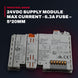 Wago 750-610 – 24Vdc Supply Module Max Current - 6.3A Fuse – 5*20Mm