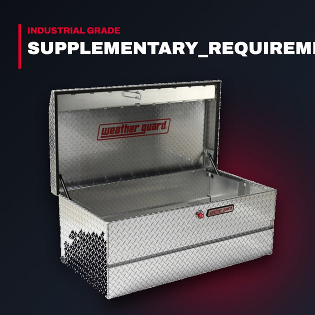 Weather Guard – Box – Tool Type, Including Chest