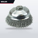 Weiler 14216 – Brush Power Tool – Cup Type, 127.0 Mm (5 In) Dia Brush