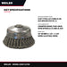 Weiler – Cup Brush Power Tool, 127.0 mm (5 in) dia Brush