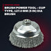 Weiler Us 14216 – Brush Power Tool – Cup Type, 127.0 Mm (5 In) Dia Brush