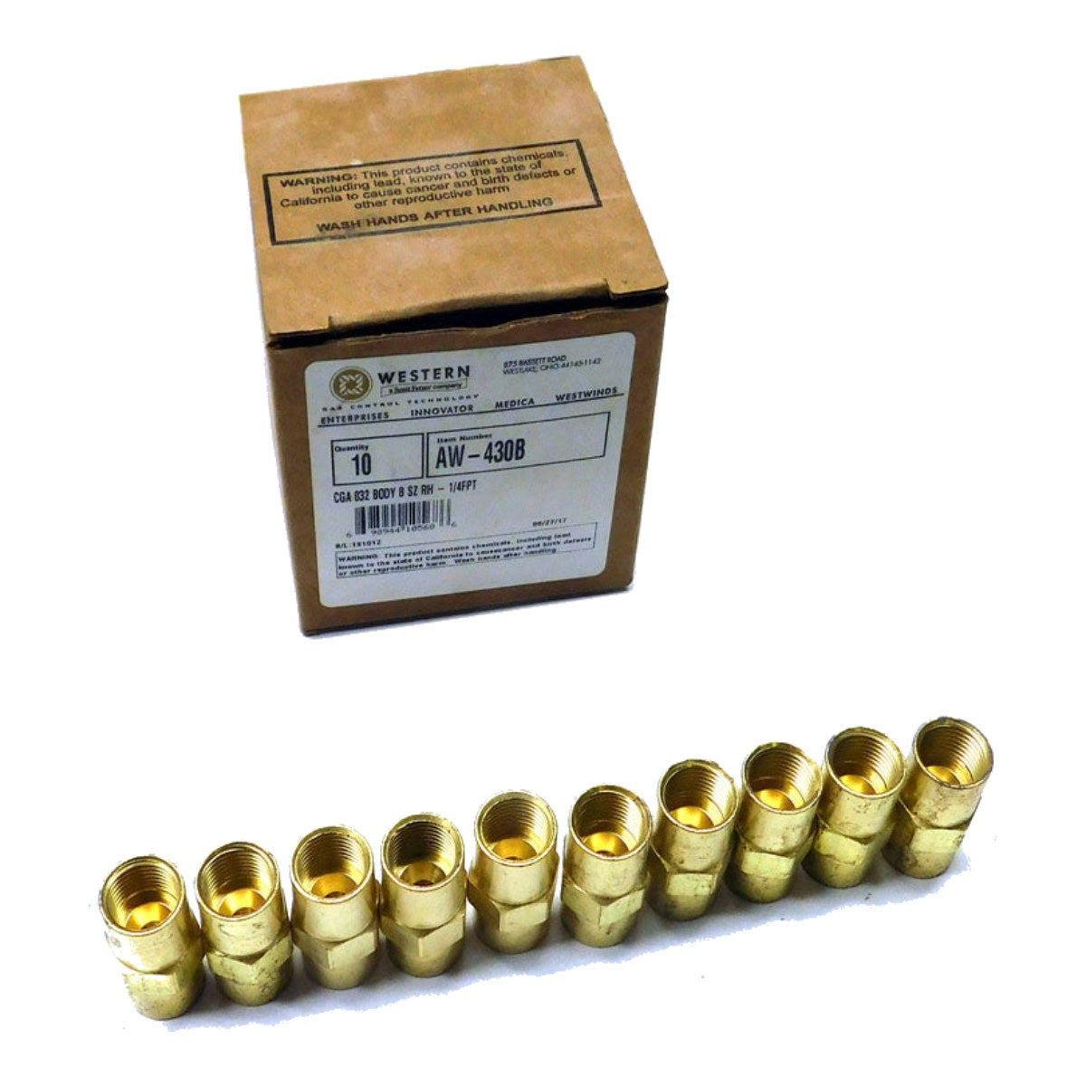 Western Enterprises AW-430 – Western Enterprises Aw-430 Inert Arc Hose Couplers – Brass, B-Size