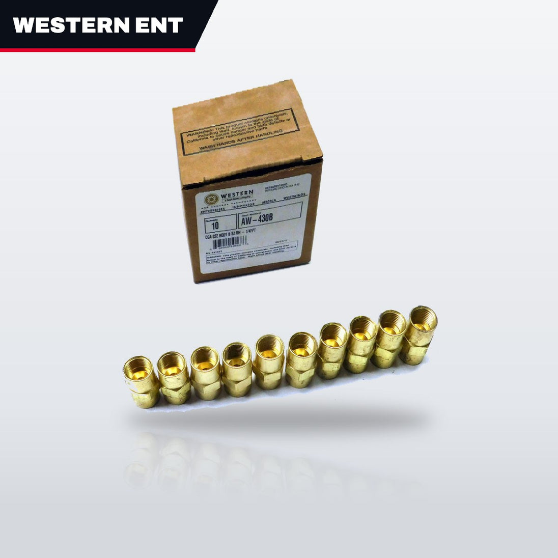 Western Enterprises AW-430 – Western Enterprises Aw-430 Inert Arc Hose Couplers – Brass, B-Size