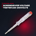 Wiha 05271 – Screwdriver Voltage Tester 220-250Volts