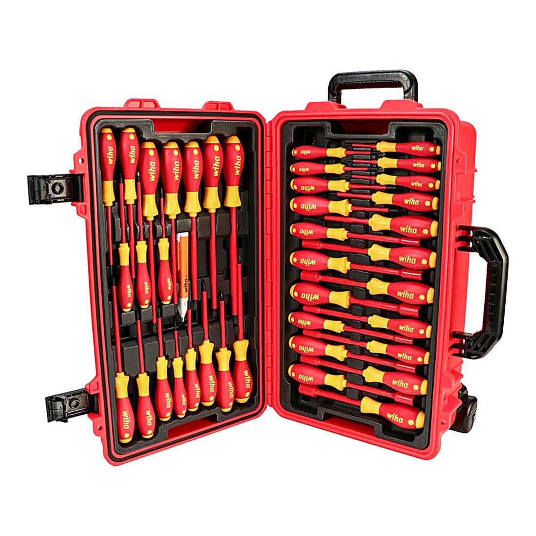 Wiha 32800 – Insulated Tool Set 80 Pcs, 1000V, Rolling Case