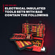 Wiha 32800 – Insulated Tool Set 80 Pcs, 1000V, Rolling Case