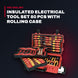 Wiha 32800 – Insulated Electrical Tool Set 80 Pcs with Rolling Case