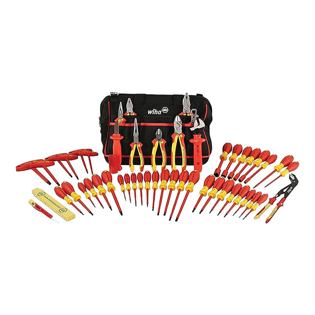 Wiha 32874 – Insulated Electrical Tool Kit 50 Pcs