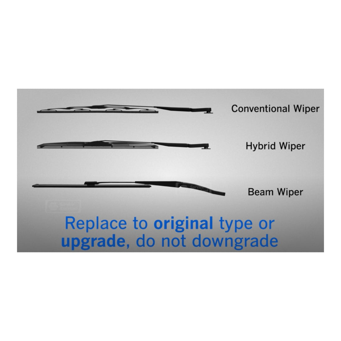 Wiper – Blade, Windshield Type