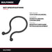 Wire Tie/Lock – 1/8 In Core Dia, Monel