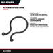 Wire Tie/Lock – 1/8 In Core Dia, Monel