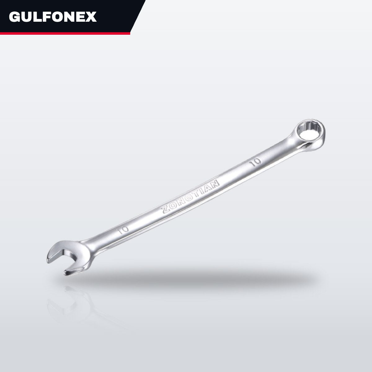 Wrench Box & Open End – 10-15 Deg Offset Type, 3/4 In