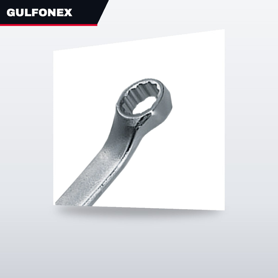 Wrench Box & Open End – 10-15 Deg Offset Type, 7/16 In
