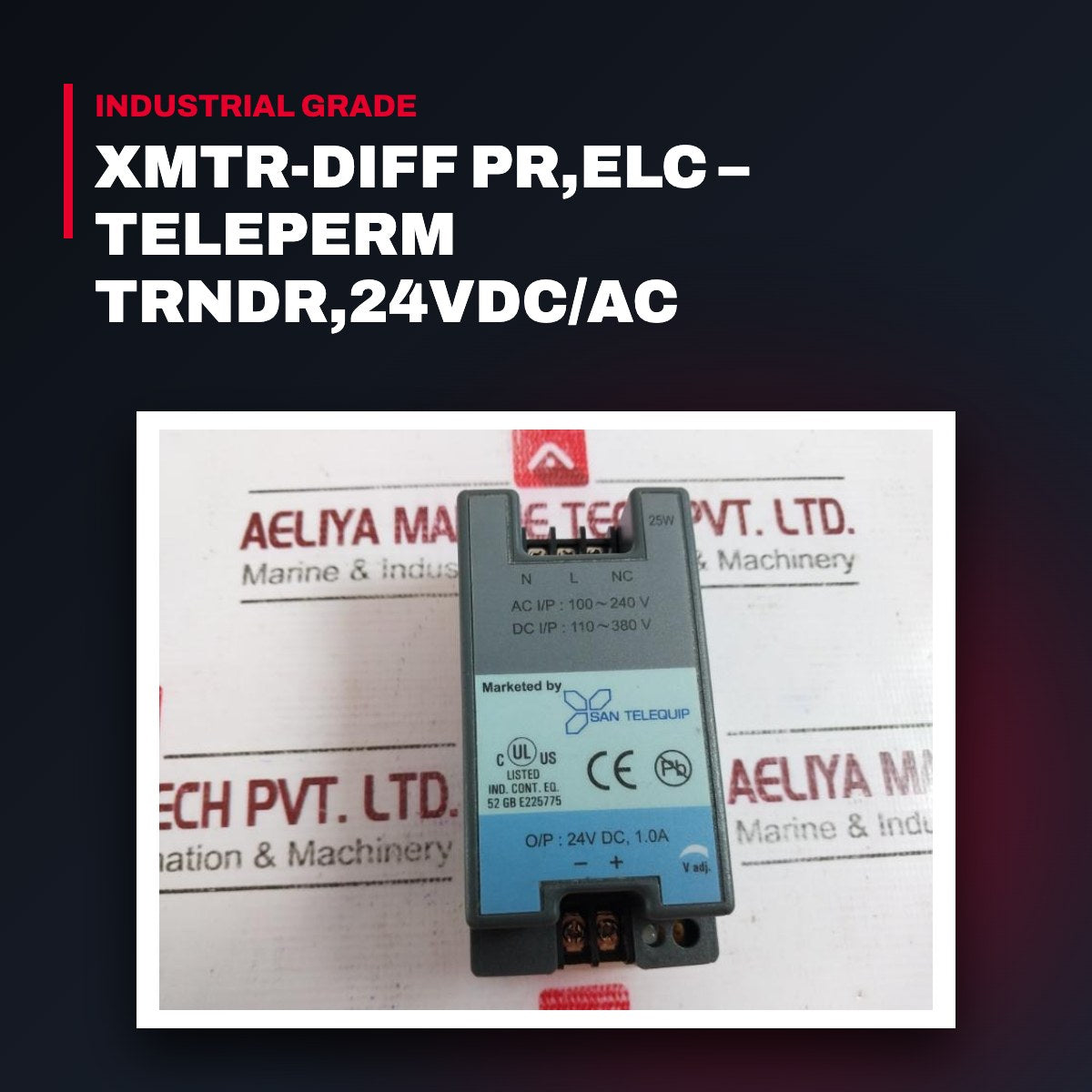Xmtr-Diff Pr,Elc – Teleperm Trndr,24Vdc/Ac