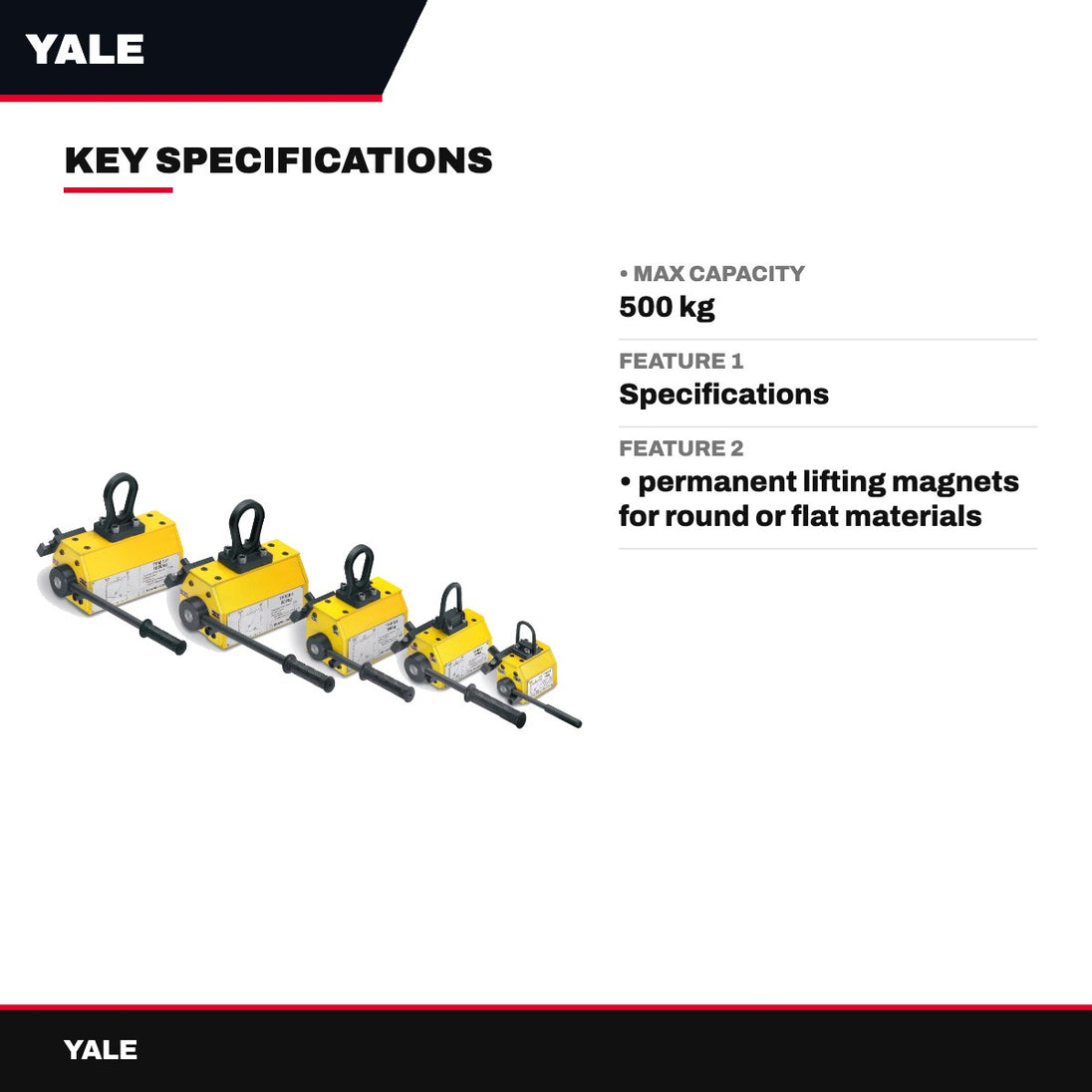Yale – Permanent Lifting Magnet