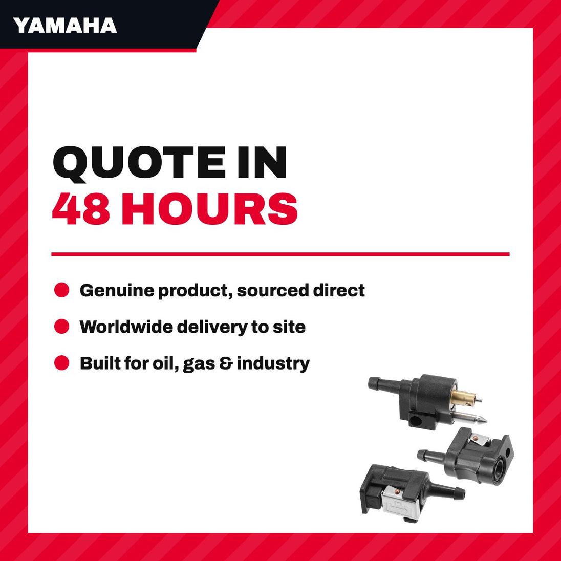 Yamaha – Fuel Pipe Comp Fitting