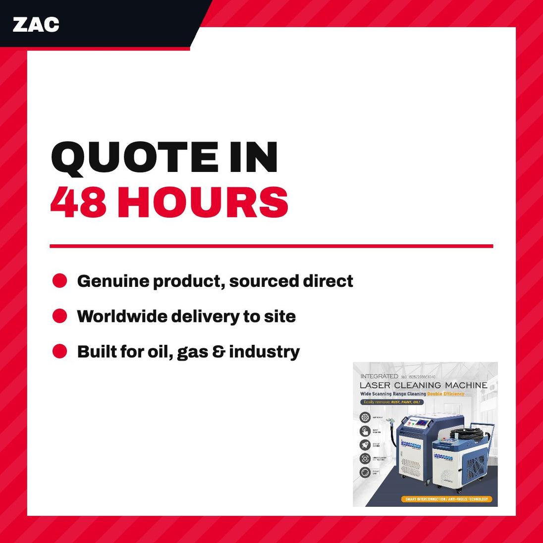 Zac OTHERS – Laser Cleaning Technology Machine